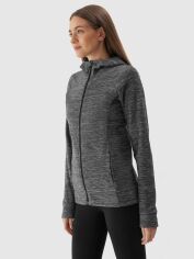 Акция на Толстовка 4F Fleece F147 4FAW23TFLEF147-24M M Сіра от Rozetka