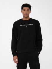 Акція на Світшот чоловічий 4F Sweatshirt M683 4FAW23TSWSM683-20S S Чорний від Rozetka