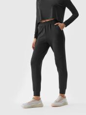 Акция на Спортивні штани жіночі 4F Trousers Fnk F325 4FAW23TFTRF325-20S XL Чорні от Rozetka