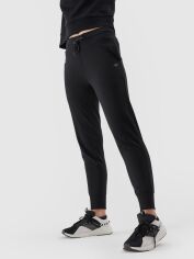 Акция на Спортивні штани жіночі 4F Trousers Cas F474 4FAW23TTROF474-20S S Чорні от Rozetka