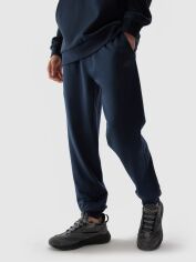 Акція на Спортивні штани чоловічі 4F Trousers Cas M451 4FAW23TTROM451-30S M Сині від Rozetka