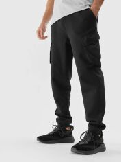 Акция на Спортивні штани чоловічі 4F Trousers Cas M446 4FAW23TTROM446-20S M Чорні от Rozetka