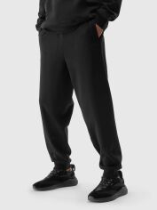 Акция на Спортивні штани чоловічі 4F Trousers Cas M466 4FAW23TTROM466-20S XL Чорні от Rozetka
