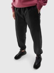 Акция на Спортивні штани чоловічі 4F Trousers Cas M468 4FAW23TTROM468-20S XL Чорні от Rozetka