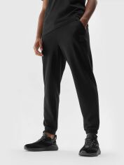 Акция на Спортивні штани чоловічі 4F Trousers Cas M453 4FAW23TTROM453-20S XL Чорні от Rozetka