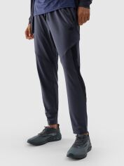 Акція на Спортивні штани чоловічі 4F Trousers Fnk M351 4FAW23TFTRM351-23S XL Сірі від Rozetka