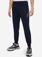 Акція на Спортивні штани утеплені чоловічі Fila 123005-Z4 46 Темно-сині від Rozetka