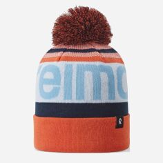 Акция на Дитяча зимова шапка-біні з помпоном для хлопчика Reima Taasko 5300058A-2821 52/54 см от Rozetka