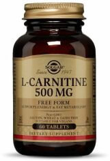 Акція на Solgar L-Carnitine Солгар L-карнитин 500 mg, 60 таблеток від Stylus