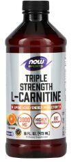 Акция на Now Foods L-Carnitine Liquid 3000 mg 473 ml / 31 servings / Citrus от Stylus