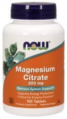 Акция на Now Foods Magnesium Citrate 200 mg 100 Tablets (NF1290) от Stylus