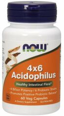 Акція на Now Foods Acidophilus 4X6 60 veg caps (Пробиотики) від Stylus
