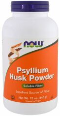 Акция на Now Foods Psyllium Husk Powder, 12 oz (340 g) (NOW-05975) от Stylus