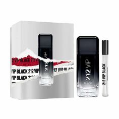 Акція на Парфумований набір чоловічий Carolina Herrera 212 VIP Black (парфумована вода, 100 мл + парфумована вода, 10 мл) від Eva