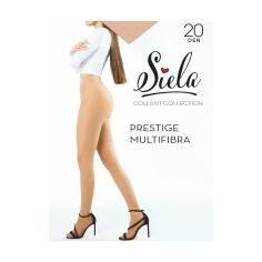 Акция на Колготки жіночі Siela Prestige Multifibra, 20 DEN, Daino, розмір 3 от Eva