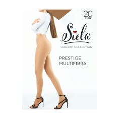 Акция на Колготки жіночі Siela Prestige Multifibra, 20 DEN, Caramel, розмір 3 от Eva