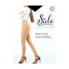 Акція на Колготки жіночі Siela Prestige Multifibra, 40 DEN, Nero, розмір 4 від Eva