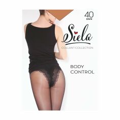 Акція на Колготки жіночі Siela Body Control 40 DEN, Glace, розмір 3 від Eva