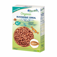 Акція на Дитяча безмолочна каша Fleur Alpine Organic Buckwheat Cereal Гречана, від 4-х місяців, 175 г від Eva