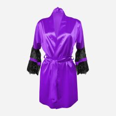 Акція на Халат DKaren Housecoat Beatrice S Violet від Rozetka