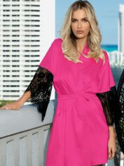 Акція на Халат DKaren Housecoat Dagmara S Dark Pink від Rozetka