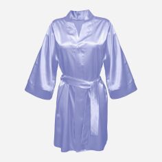 Акція на Халат жіночий DKaren Housecoat Candy XL Light Blue від Rozetka