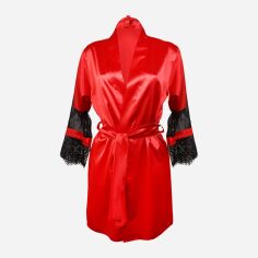 Акція на Халат жіночий DKaren Housecoat Beatrice XS Red від Rozetka