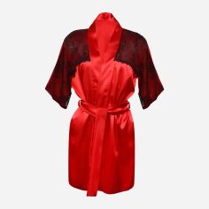 Акція на Халат DKaren Housecoat Barbara XS Red від Rozetka