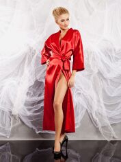 Акція на Халат DKaren Housecoat 130 XS Red від Rozetka