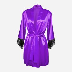 Акція на Халат жіночий DKaren Housecoat Adelaide XL Violet від Rozetka