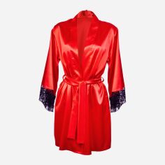 Акция на Халат жіночий DKaren Housecoat Adelaide S Red от Rozetka