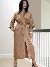 Акція на Халат DKaren Housecoat 130 M Light Brown від Rozetka