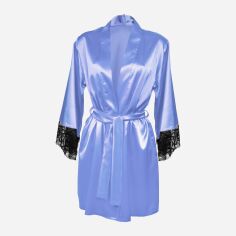 Акція на Халат DKaren Housecoat Adelaide XL Light Blue від Rozetka