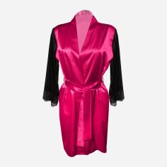 Акция на Халат жіночий DKaren Housecoat Bonnie 2XL Dark Pink от Rozetka