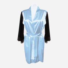 Акція на Халат DKaren Housecoat Bonnie L Light Blue від Rozetka