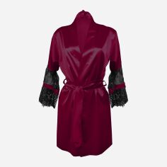 Акция на Халат жіночий DKaren Housecoat Beatrice XL Crimson от Rozetka