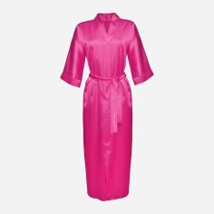 Акція на Халат DKaren Housecoat 130 S Dark Pink від Rozetka