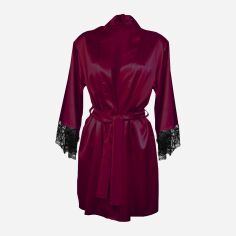 Акция на Халат жіночий DKaren Housecoat Adelaide XS Crimson от Rozetka