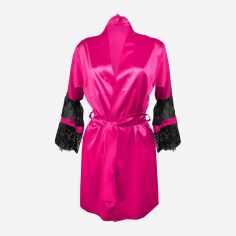 Акция на Халат жіночий DKaren Housecoat Beatrice XS Dark Pink от Rozetka