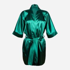 Акція на Халат DKaren Plus Size 90 9XL Green від Rozetka