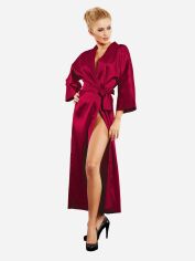 Акція на Халат DKaren Plus Size 130 9XL Crimson від Rozetka