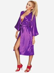 Акція на Халат DKaren Plus Size 115 7XL Violet від Rozetka