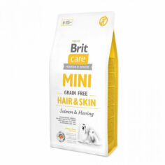 Акция на Сухой корм Brit Care Gf Mini Hair&Skin для собак малых пород 7 кг (8595602520244) от Stylus