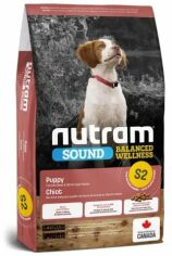 Акция на Сухой корм для щенков Nutram Sound Bw с курицей и цельными яйцами 20 кг (S2_(20kg)) от Stylus