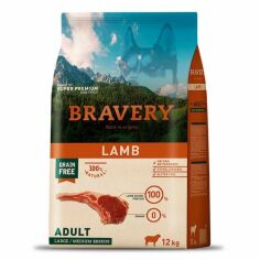 Акция на Сухой корм Bravery Lamb Large/Medium Adult c ягненком для собак 12 кг (2246 Br Lamb Adul L_12KG) от Stylus
