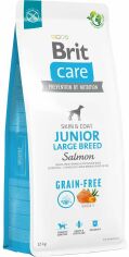 Акция на Сухой корм Brit Care Dog Grain-free Junior Large Breed для щенков гигантских пород 12кг (8595602558865) от Stylus