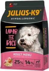 Акция на Сухой гипоаллергенный корм Julius-K9 Lamb and Rice Adult Menu для собак c бараниной 3 кг (5998274312736) от Stylus