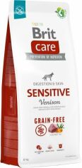 Акция на Сухой корм Brit Care Dog Grain-free Sensitive для собак счувствительным пищеварением 12кг (8595602559138) от Stylus