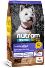 Акция на Сухой корм Nutram Sound Bw для собак малых пород с курицей и коричневым рисом 20 кг (S7_(20kg)) от Stylus