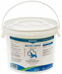 Акція на Витамины для собак Canina Biotin Forte Интенсивный курс для шерсти 600 т. 2 кг (101122) від Stylus